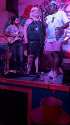 We got to watch Pandii perform with the Andre Lovette Band at Favela Chic on Big Easy Walking Tours