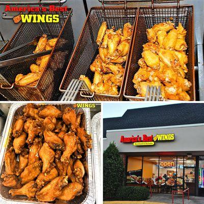 Planning a party? Order 50, 75, 100, or 200 wings from America's Best Wings in Raleigh, NC and elevate your gathering!