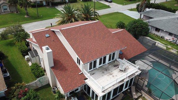 Terra Cotta (Owens Corning Duration Shingles)

Completed by EZ Roofing of Flagler County Inc.