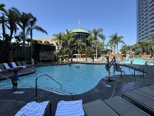 Amazing pool area.