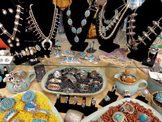 Jewelry.....From costume to authentic Native American Old Pawn, Estate & Consignment.  JACKSONS LADIES FASHIONS (Facebook).