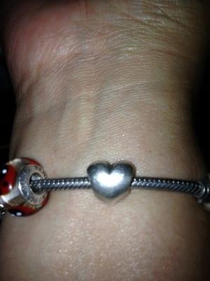 New heart bead !!!