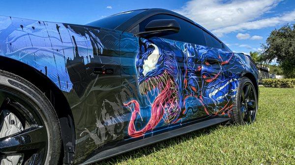 Venom Mustang Gtr featuring custom illustrations.