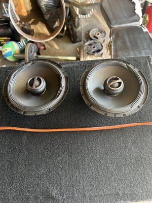 Beat up rear speakers