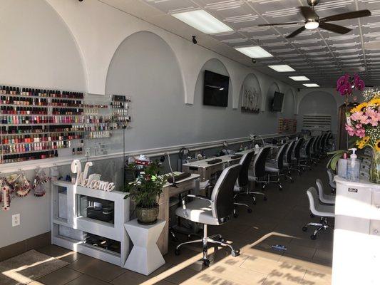 Newly remodeled salon