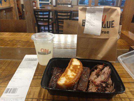 Pick 2: Brisket and ribs