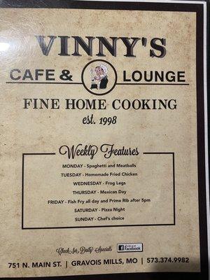 Vinny's Cafe & Lounge