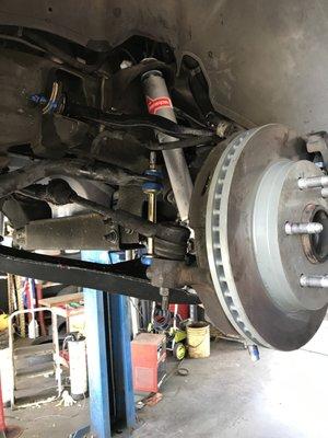 Restoring Front End Suspension