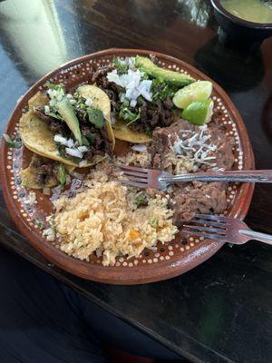 Taco asada