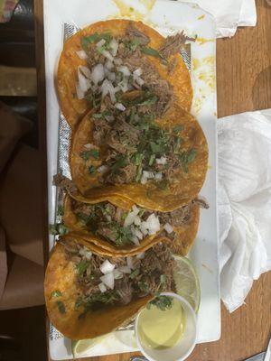 Birria tacos