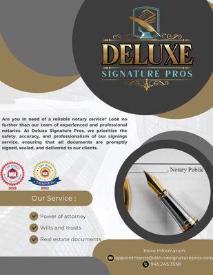 Deluxe Signature Pros