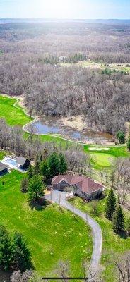 New Listing! 331 White Eagle Rd Hudson WI. This walkout rambler sits above the 17th green with amazing views!