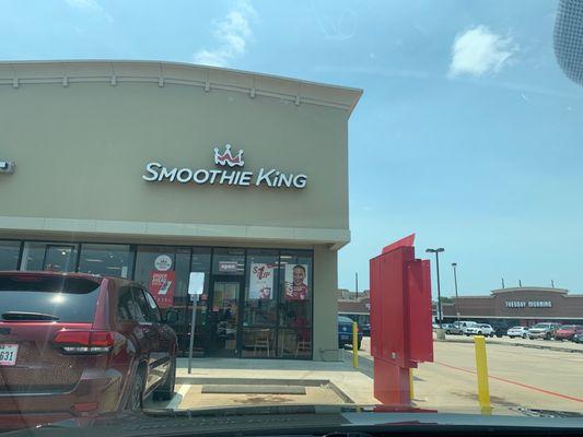 Store front and drive through.