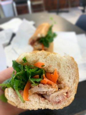 Pork Belly Bánh Mì | $4 (Tasty pork belly but very skimpy on the amount.)