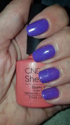 Shellac manicure