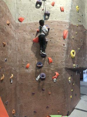 Climbing wall