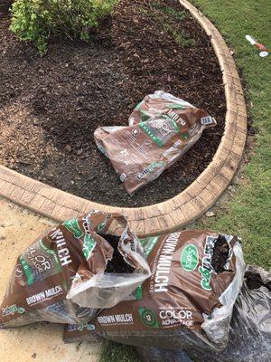 Earthgro mulch quality control sucks