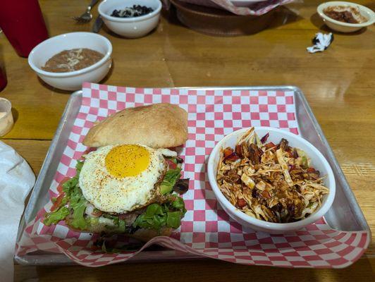 Torta with Portobello