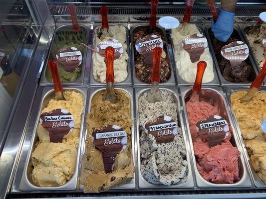 Gelato flavors