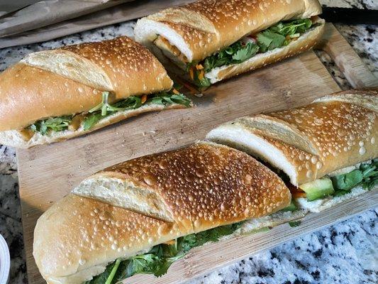 Large Tofu Bahn Mi