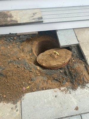 Septic tank that wasn't maintained in over 3 years