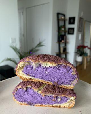 UBE Cream Puff