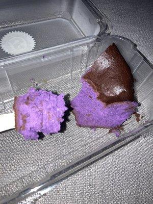 ube cheesecake