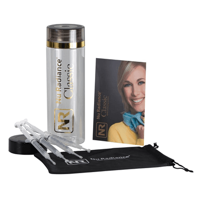 Our professional whitening kit (Nu Radiance) comes with custom trays made in house so that you get the best results when you ...