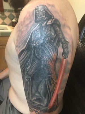 Darth Vader cover up