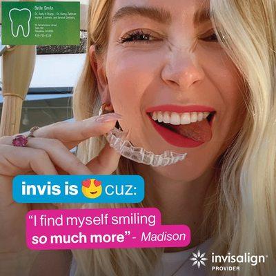 Invisalign clear aligners