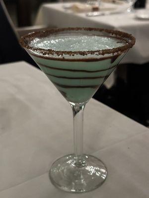 Girl Scout Thin Mint Martini