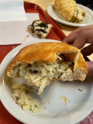 Potato and Mushroom Piroshky