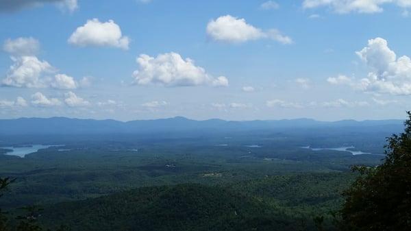 View of Lake James.