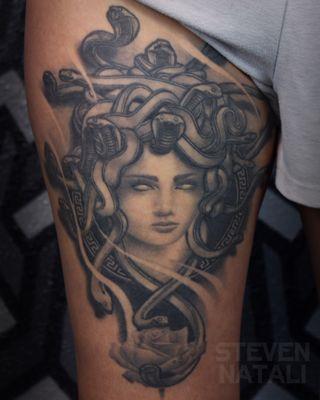 Healed Medusa by Steven Natali at Electric Vision Tattoo.  Seattle, WA