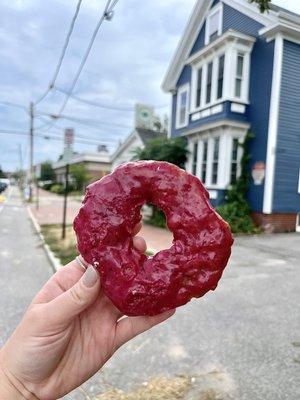 Triple Berry Donut