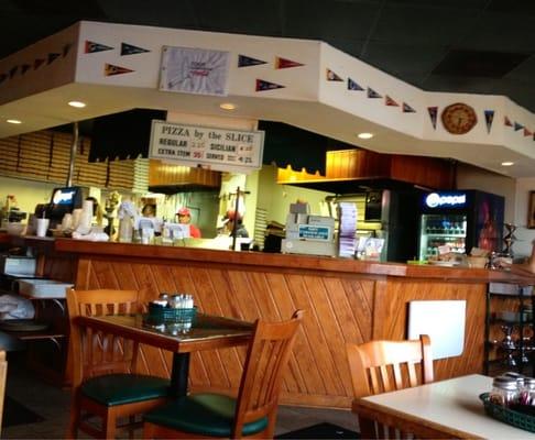 Main Ordering Counter in casual dining area