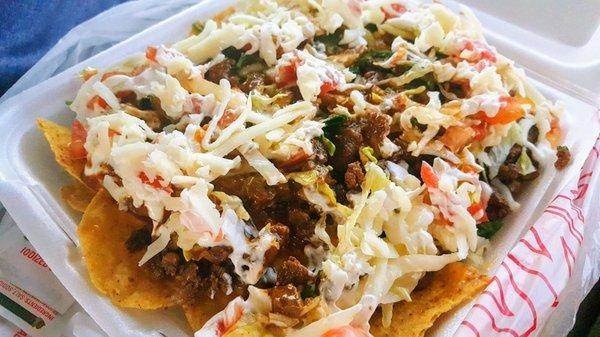 Supreme nachos $6