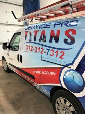 Beep beep - A Service Pro Titans tech is on the way!