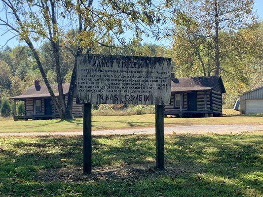 Historic Nancy Lincoln Inn cabins