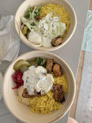 Chicken Kabob Bowl