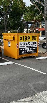 3 yard to 6 yard boxes for home clean up