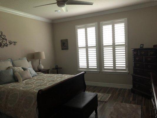 Plantation shutters