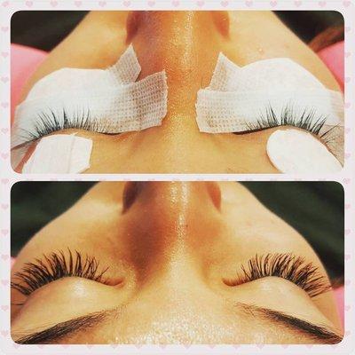 Book your appointment now with Lisa for eye lash extensions! Full set: $150 Fill: $50 #avonsalon #salonandspa #eyelashes #beautiful #makingh