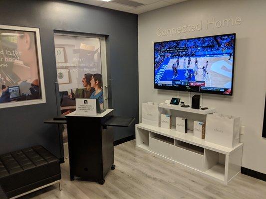 Inside the Xfinity Store Showroom located at Haggen in Bellingham, WA