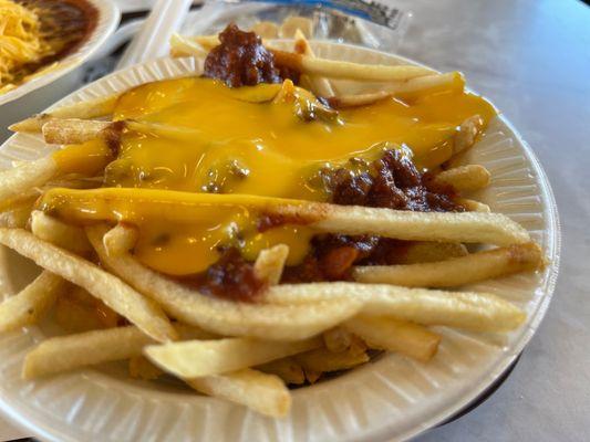 Chili fries