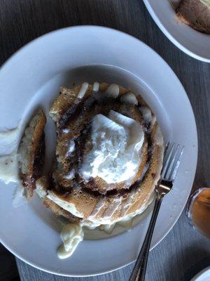 Cinnamon Roll Pancakes