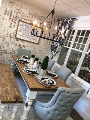 Custom Farmhouse Tables & Kitchens by Novi Antik Designs