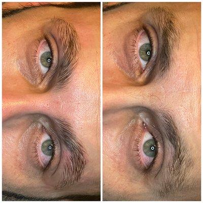 Men's Brow Lamination