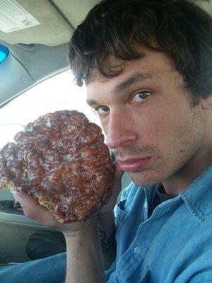 Apple fritters as big as your head