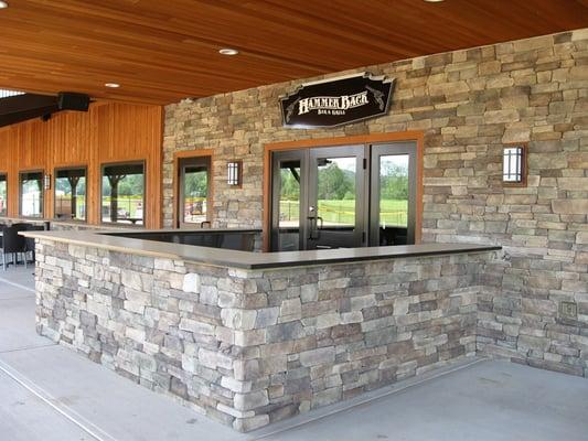 Outdoor Bar & Patio!